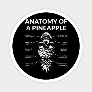 Anatomy of a pineapple Magnet